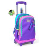 Coral High Pembe Pastel Renkli Çekçekli Okul Çantası 23959
