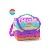 Coral High Pembe Rengarenk Dondurma Desenli Thermo Beslenme Çantası 11731 Altın