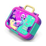 Coral High Pembe Su Yeşili Flamingo Desenli Kız Çocuk Paslanmaz Çelik Beslenme/Yemek Kabı - 39331