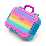 Coral High Pembe Turuncu Renk Geçişli Kız Çocuk Paslanmaz Çelik Beslenme/Yemek Kabı - 39278
