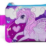 Coral High Pembe Unicorn Desenli Bozuk Para Çantası - Kız Çocuk