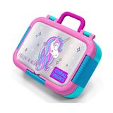 Coral High Pembe Unicorn Desenli Kız Çocuk Paslanmaz Çelik Beslenme/Yemek Kabı - 39342