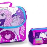 Coral High Pembe Unicorn Kız Çocuk Beslenme Çantası Ve Kalemlik Seti - Thermo