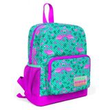 Coral High Pembe Yeşil Flamingo Baskılı Anaokul ve İlkokul Kız Çocuk 1.Sınıf Okul Çantası