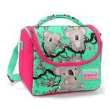 Coral High Pembe Yeşil Koala Baskılı Kız Çocuk Okul Beslenme Çantası