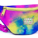 Coral High Renkli Batik Baskılı Kız Çocuk Bel Çantası