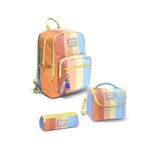 Coral High Renkli Çizgili 3 lü Okul Çanta Seti SET0123680