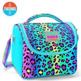 Coral High Renkli Leopar Desenli Beslenme Çantası 11785