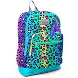 Coral High Renkli Leopar Desenli Okul Çantası 23769