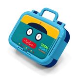 Coral High Robot Desenli Çelik Beslenme Kabı 39223