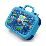 Coral High Saks Grafiti Desenli Erkek Çocuk Paslanmaz Çelik Beslenme/Yemek Kabı - 39275