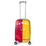 Coral High Sarı Kırmızı 5 Yıldız Aslan Taraftar Desenli Kabin Boy Valiz (50cm) 16563