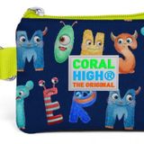 Coral High Sevimli Harfler Desenli Bozuk Para Çantası - Erkek Çocuk