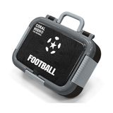 Coral High Siyah Beyaz Futbol Baskılı Erkek Çocuk Paslanmaz Çelik Beslenme/Yemek Kabı - 39205