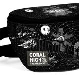 Coral High Siyah Galaxy Baskılı Erkek Çocuk Bel Çantası