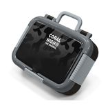 Coral High Siyah Gri Kamuflaj Desenli Erkek Çocuk Paslanmaz Çelik Beslenme/Yemek Kabı - 39138