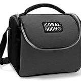 Coral High Siyah Gri Thermo - Erkek Beslenme Çantası