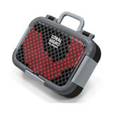 Coral High Siyah Kırmızı Nokta Desenli Erkek Çocuk Paslanmaz Çelik Beslenme/Yemek Kabı - 39133