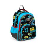Coral High Siyah Mavi Gamer Ilkokul Ve Gunluk Sirt Cantasi - Erkek Cocuk