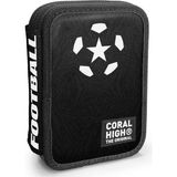 Coral High Siyah Yıldız Baskılı Kalem Kutusu 31111 - Renkli