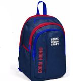 Coral High Sport Beş Gözlü Lacivert Okul ve Günlük Sırt Çantası