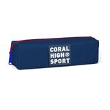 Coral High Sport Lacivert Kırmızı Tek Bölmeli Kalemlik
