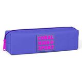 Coral High Sport Lavanta Mor Tek Bölmeli Kalemlik