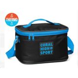 Coral High Sport Siyah Gri Thermo Beslenme Çantası