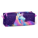 Coral High Tek Gözlü Mor Unicorn Desenli - Kız Kalemlik