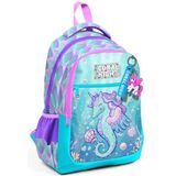 Coral High Unicorn Denizatı Desenli Üç Bölmeli Okul Sırt Çantası 33256
