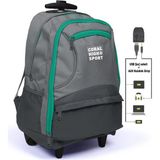 Coral High Usb + Aux Soketli Sport Çekçek Sırt Çantası Sms23255 Okul Çantası