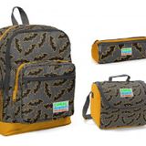 Coral High Yarasa Desenli Beslenme Çantası + Okul Çantası + Kalemlik