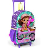 Coral High Yaygan Minik Yuva Çekçekli Sırt Çantası Mor Pembe 24069 İki Bölmeli Kız Çocuk İçin