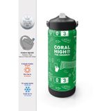 Coral High Yeşil Futbol Desenli Katlanır Ağızlıklı Çelik Termos 650 ml 38329