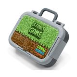 Coral High Yeşil Kahverengi Craft Desenli Erkek Çocuk Paslanmaz Çelik Beslenme/Yemek Kabı - 39284