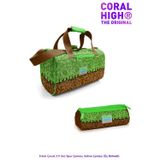 Coral High Yeşil Kahverengi Temalı Erkek Çocuk 2'li Okul Seti (SET112.27523)