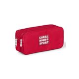 Coral High YGN22155 Sport Kırmızı Iki Gözlü Kalem Çantası
