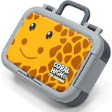 Coral High Zürafa Desenli Çelik Beslenme Kabı 39162 - Renkli
