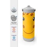 Coral High Zürafa Desenli Çelik Termos Matara 650 ml 38344 - Renkli