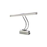 Coral Light Ayna Üstü Led Banyo Aplik Tablo Resim Çerçeve 7w Gün Işığı 35 Cm Flüt Elektrikli Krom Banyo Apliği