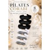 Çorap Vitrini 6'lı Paket Kadın Kaydırmaz Tabanlı Pilates ve Yoga Çorabı Seti - 36 - 42 - Siyah - Beyaz