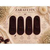 Çorap Vitrini Kadın Dantelli Babet Çorabı - Silikonlu Kaymaz Tabanlı Yumuşak Dokulu Patik Çorap - 36 - 41 - Mürdüm