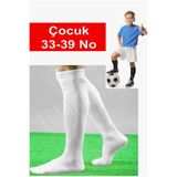 çorapdunyam 4 Adet Çocuk Futbol Maç Çorabi Futbol Tozluk 33-39 Numara Futbol Halisaha Çorabi Konç
