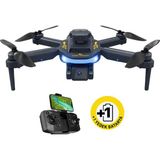 Corby Brushless Wifi Kameralı Drone Çift Bataryalı 720P Hd Kamera 90° Hareketli Kamera Ir Sensörlü - Siyah