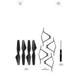 Corby Cx007 Drone Cx014 Mf0230 Mf0231 Sd02 Cx007 Cx020 Dronlara Uyumlu Yedek Pervane Seti