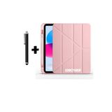 Corcishop 9.7 2018 5.Nesil Uyumlu Kılıf Kalem Bölmeli Farklı Stand Arkası Yumuşak Silikon + Kalem