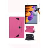 Corcishop Amazon Kindle Fire Hd 8 Alexa Universal Uyumlu Dönerli Standlı Kılıf + Ekran Koruyucu