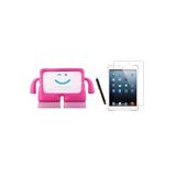 Corcishop Apple Ipad Mini 2 Kılıf A1489 A1490 A1491 Kılıf Karakter Ibuy Silikon Kılıf + Ekran Koruyucu