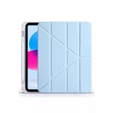 Corcishop Apple İpad Pro 10.5 Kılıf Kalem Bölmeli Farklı Stand Arkası Yumuşak Silikon