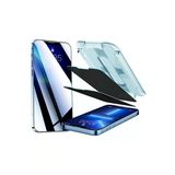 Corcishop Apple İphone 15 Plus Uyumlu Hayalet Ekran Koruyucu Tam Kaplayan Cam Otomatik Hizalamalı Toz Önleyici